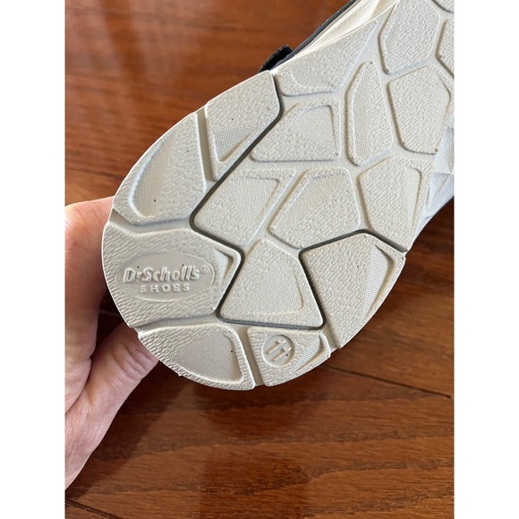 Dr Scholls Sandals Womens 11 M Andrews Fisherman Closed Toe Flats Gray Fabric - Picture 4 of 11